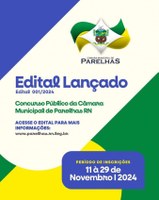 Lançado o Edital do Concurso